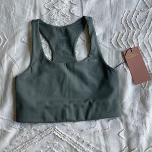 Girlfriend Collective Paloma Bra in Thyme